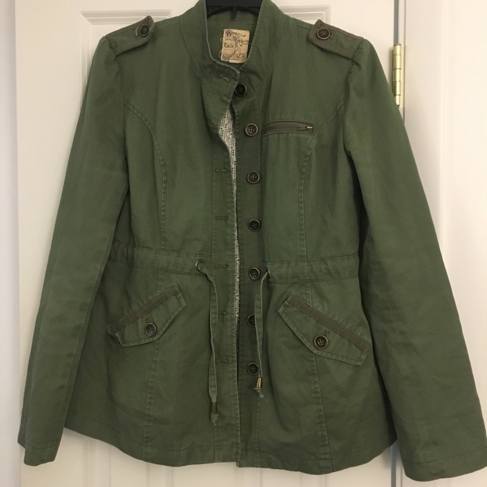 Tulle - Size M Army Green Jacket